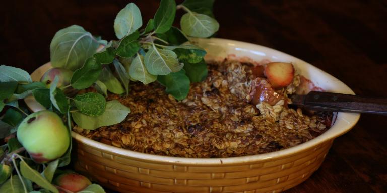 Omena-rommiluumu-kirsikkapaistos