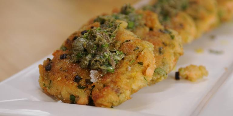 Fishcakes eli kalakakkusia kahdelle