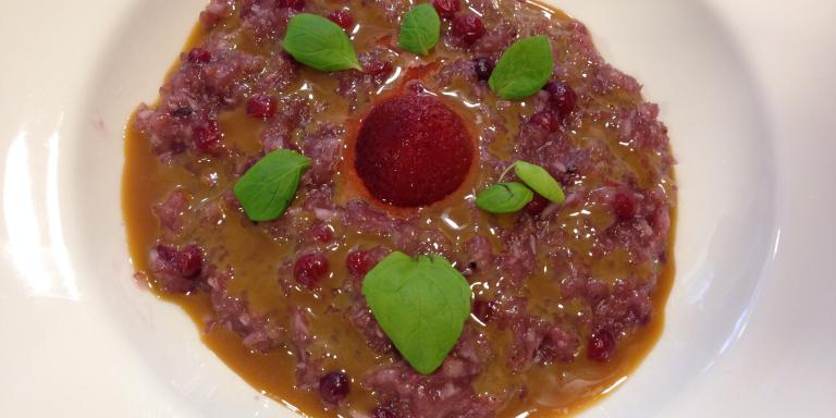 Merjan puolukkapuuro