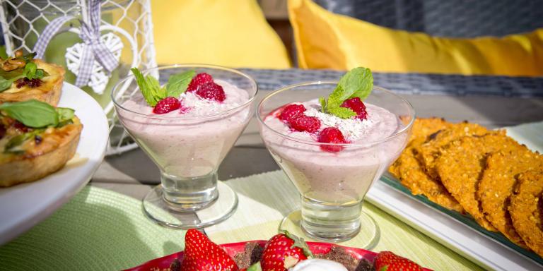 Lusikoitava kuitusmoothie