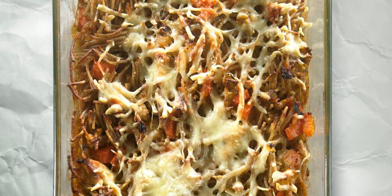 Raketti Spagetti Kanapaistos