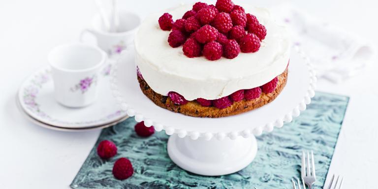 Amerikkalainen vadelmajuustokakku