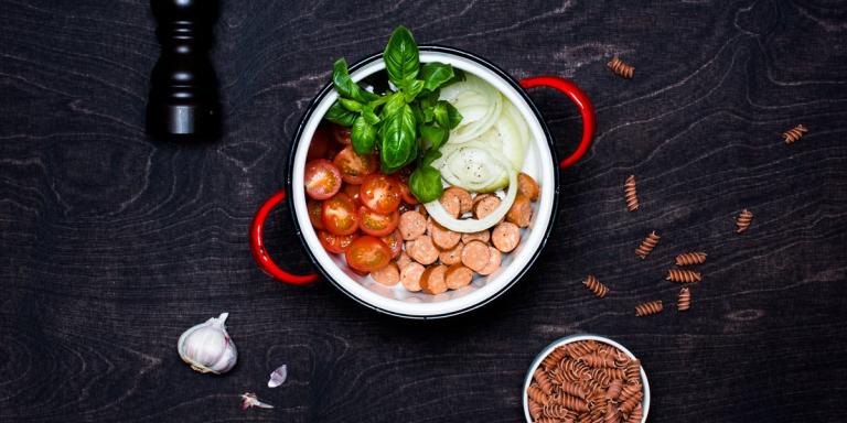 Yhden pannun chorizopasta