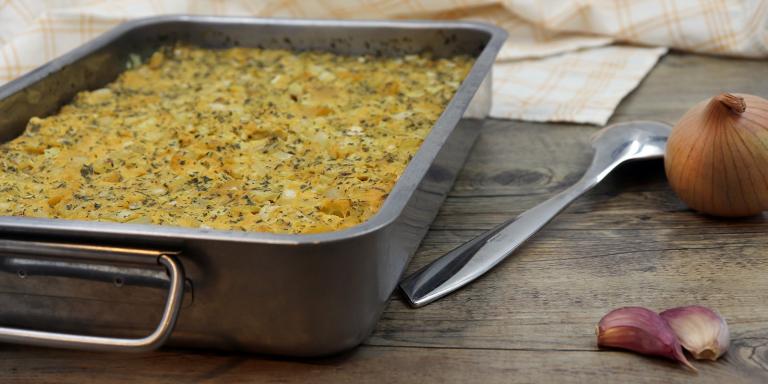 Hedelmäinen broilerivuoka