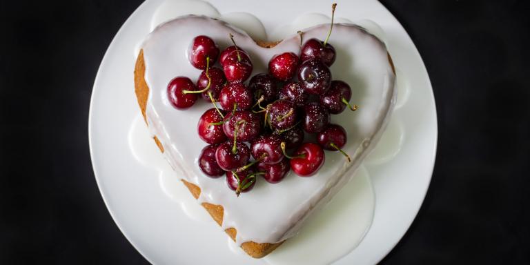 Mehevä ystävänpäiväkakku