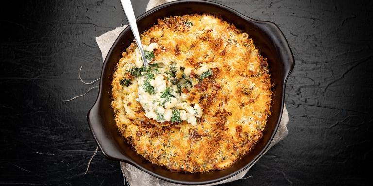 Lehtikaali-pekoni MacNCheese