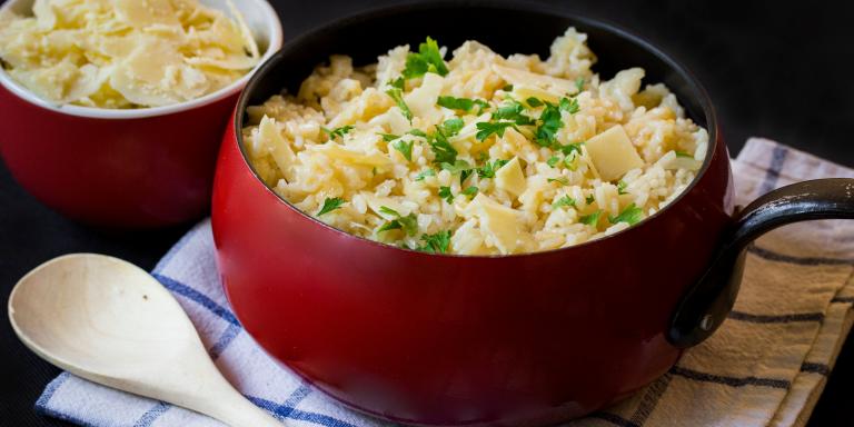 Parmesaani-risotto