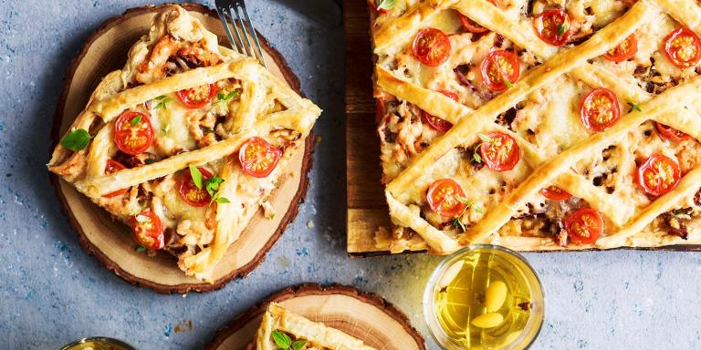 Pellillinen lohipiirakkaa