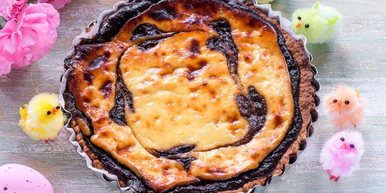 Raikas mämmi-rahkapiiras