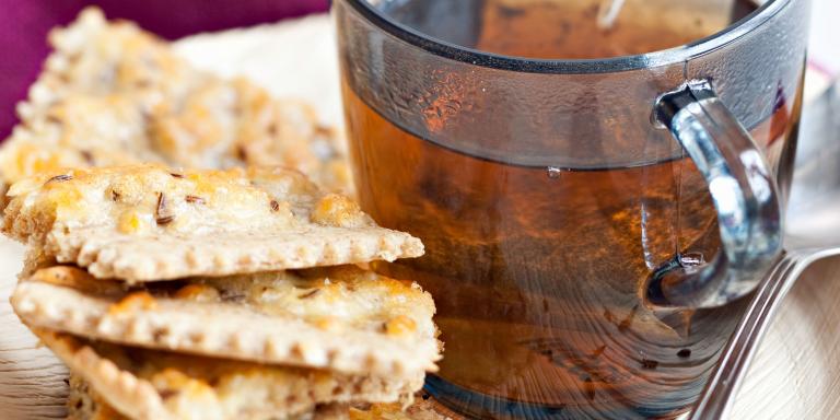 Rukiiset Juustokeksit