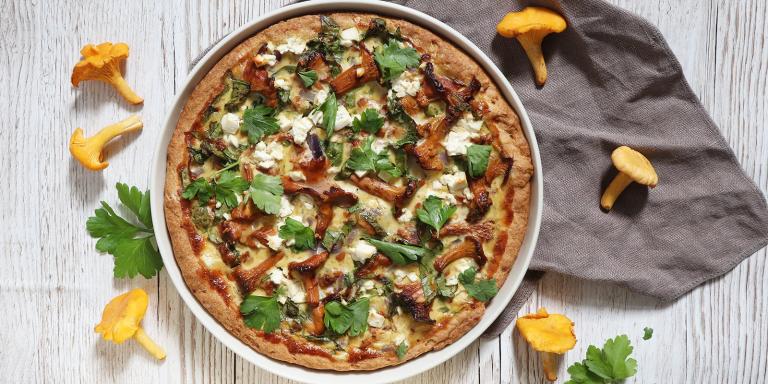 Samin viettelevä sienipiirakka