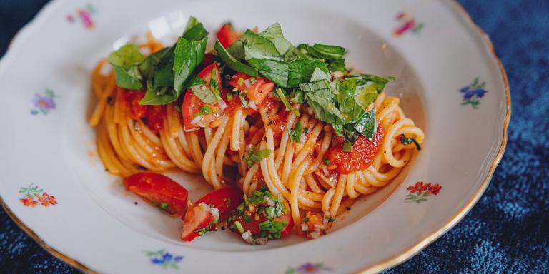 Spaghetti All&#039; Amatriciana