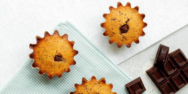 Suklaasydän-muffinit