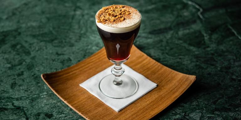 Talvinen piparidrinkki hiutale