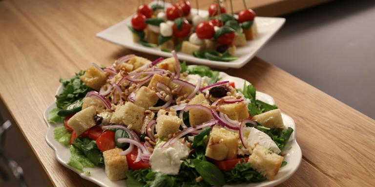 Focaccia-panzanella