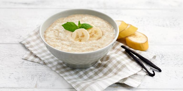 Banaani-vanilja-annoskaurapuuro