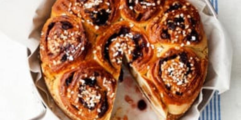 Bostonpulla piparkakkutäytteellä