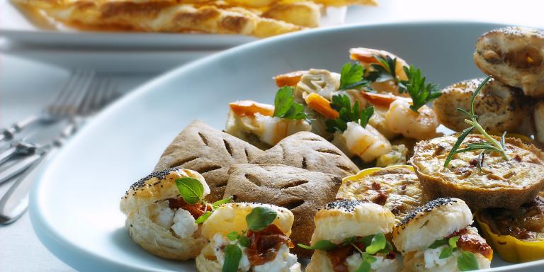 Cocktailpalat: Pesto-juustosydämet