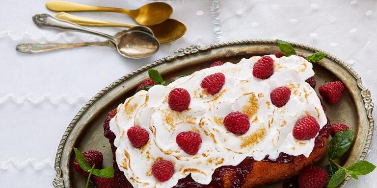 Sitruuna-lakukakku italialaisella marengilla