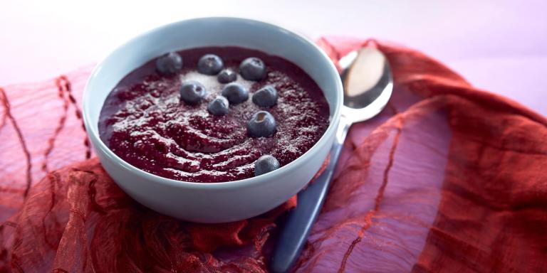 Graham mustikkapuuro