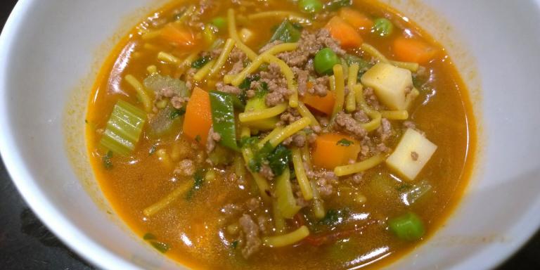 Arjen nopea minestronekeitto