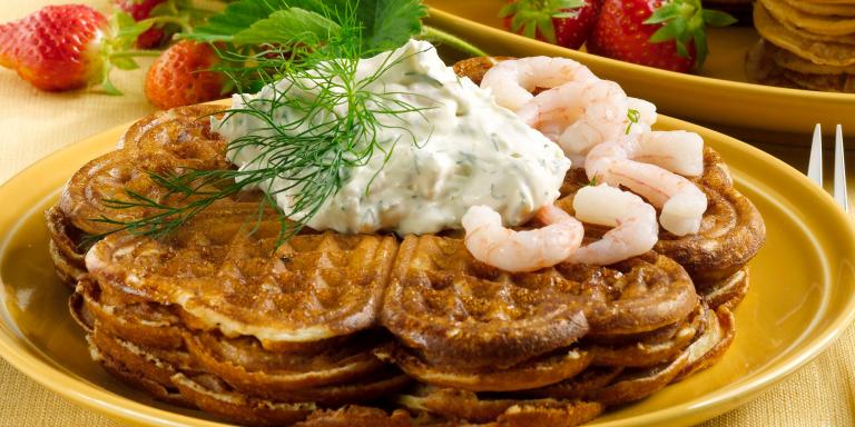 Katkaraputäyte letuille ja vohveleille