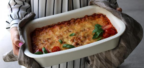 Helppo lasagnettevuoka