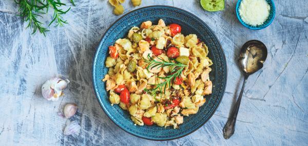 Välimeren lohipasta