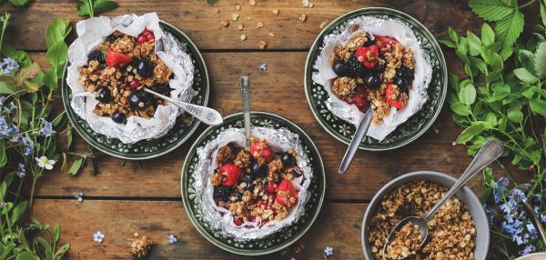 Kauramarjapaistos-nyytit grillissä