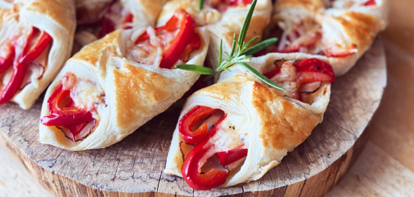 Paprika-kalkkunapasteijat