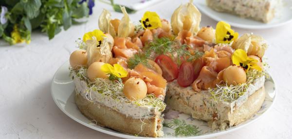 Hyydytetty savulohivoileipäkakku