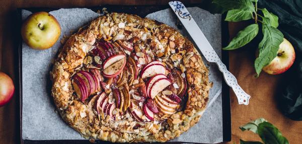 Omena frangipane galette