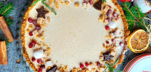 Maarit Hotasen jouluinen pannacottapiirakka