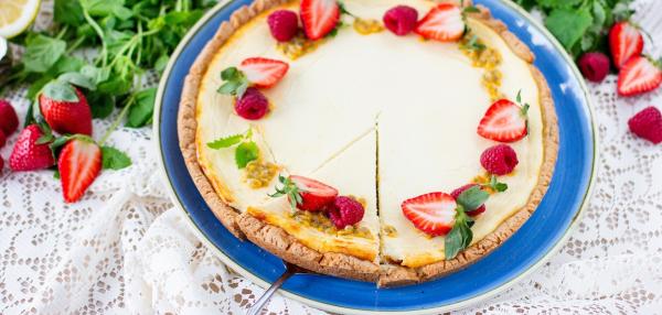 Perinteinen rahkapiirakka