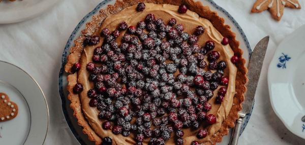 Piparoffee eli piparkakku-kinuskipiirakka