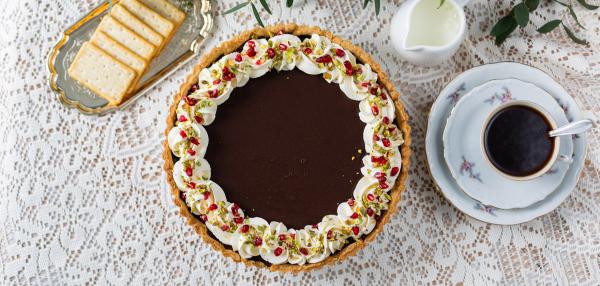 Täyteläinen suklaapiirakka