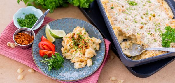 Mac and cheese eli juustomakaroni