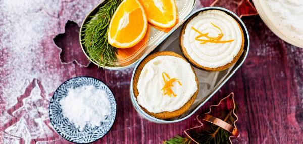 Appelsiini-juustokakkupiparit