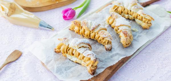 Biscoff-croissantit Voitaikinasta