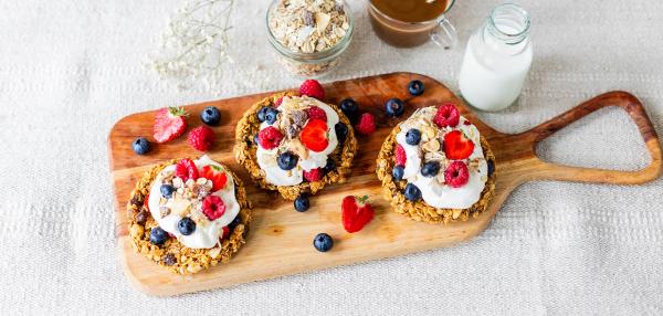 Pähkinäiset aamiaisleivokset