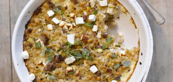 Kreikkalainen makaronilaatikko