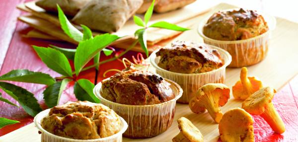 Suppilovahvero-muffinit