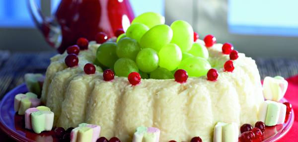 Valkosuklaa-Jasmiinirisotto