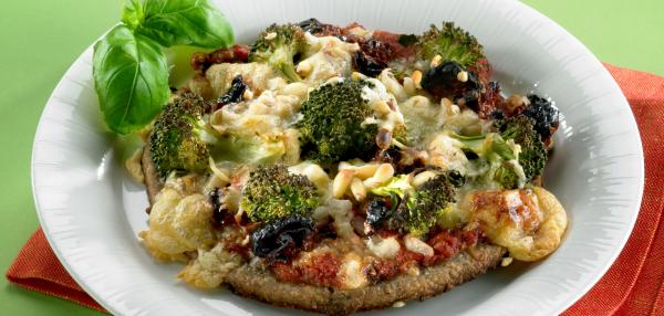 Rukiinen Parsakaalipizza/Rukiinen Lohipizza