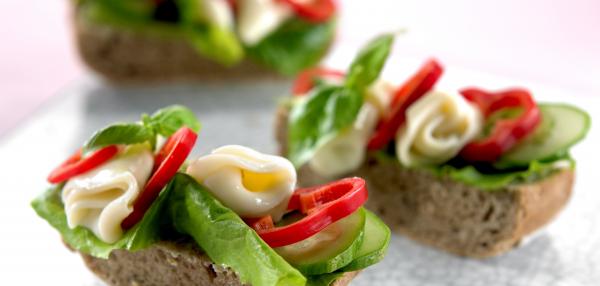 Juusto-Kasvis Ciabatta