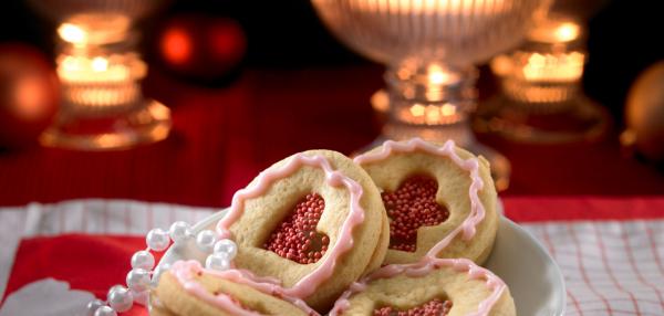 Sitrussydämet/täytekeksit jouluun