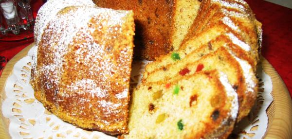 Sherry-Hedelmäkakku