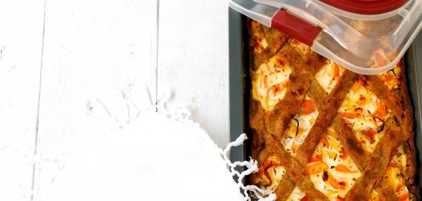 Lohipiirakka Ruistaikinaan