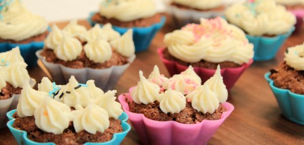 Suklaiset Kuppikakut Ruisjauhoilla