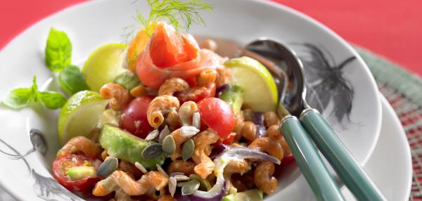 Pippuripasta Lohella ja Avokadolla